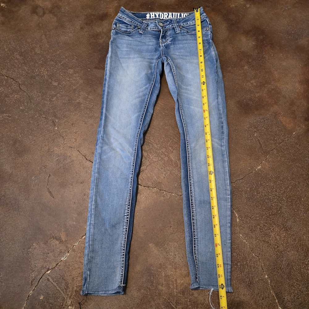 Hydraulic Women's Bailey Low Rise Jeans Size 0 - Picture 7 of 12